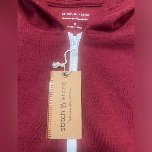 - Stitch & stone zip up hoodie - Picture 2 of 2